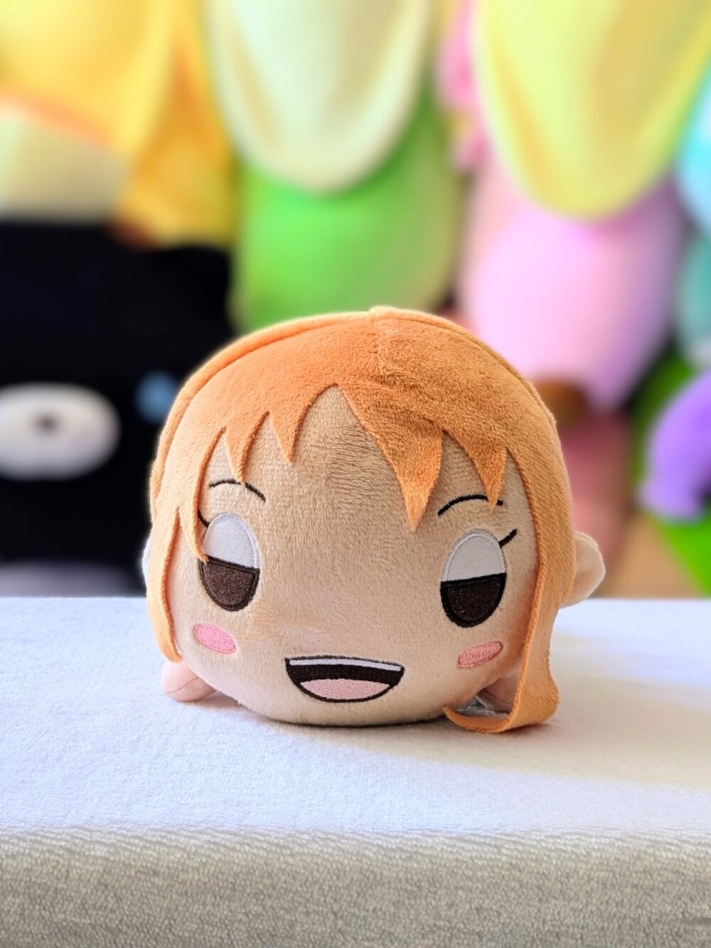 Round 1 Exclusive One Piece 6.5" Nami Lay Down Plush (Vol. 1)